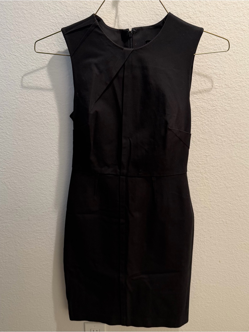 Banana Republic Black Sleeveless Sheath Dress